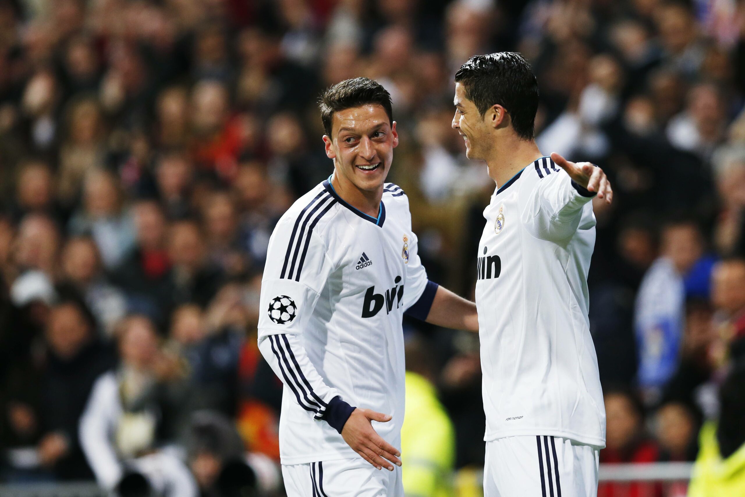Mesut Özil und Cristiano Ronaldo spielten von 2010 bis 2013 gemeinsam für Real Madrid