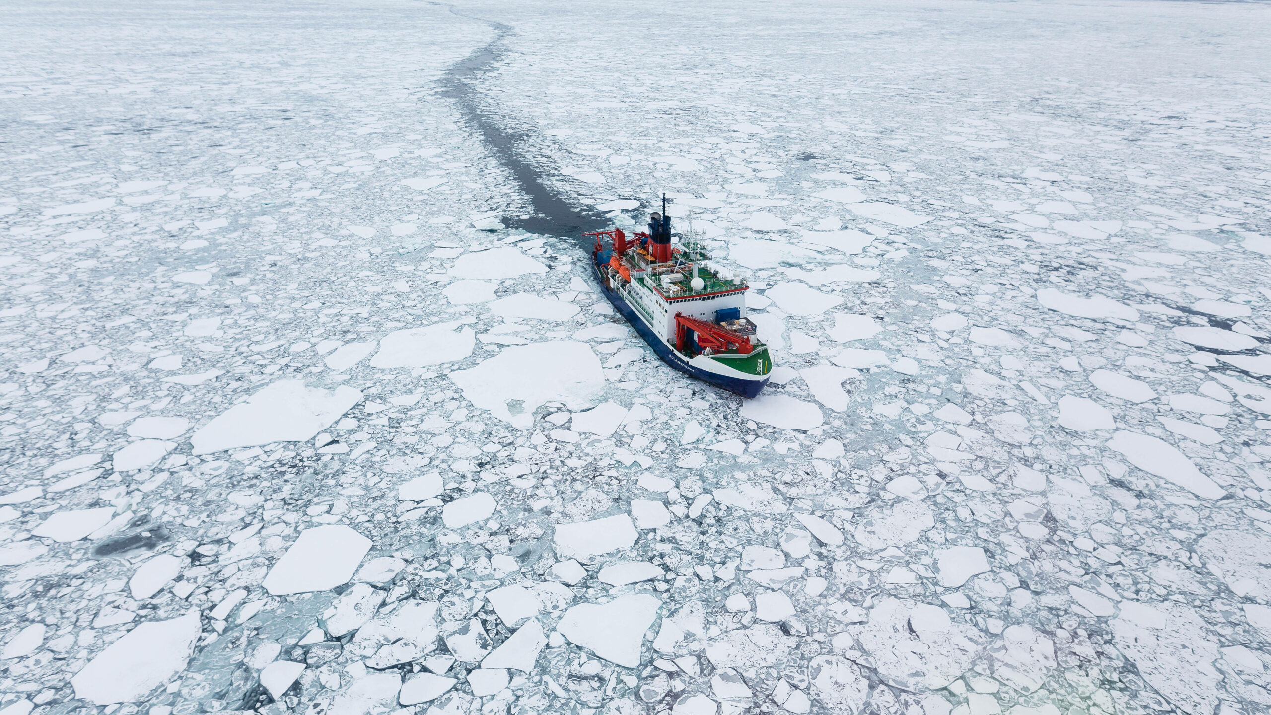 Die „Polarstern“ in der Arktis