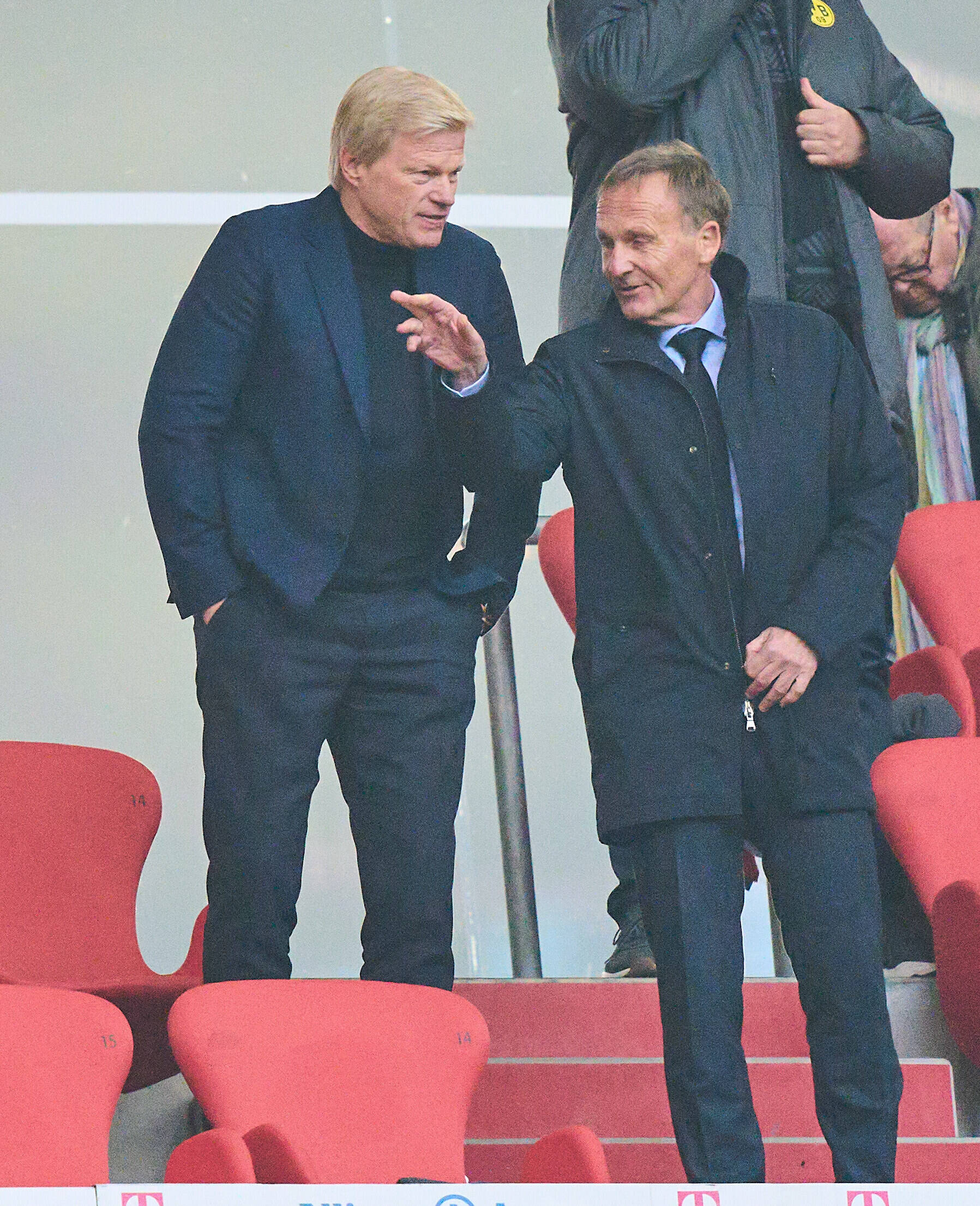 Bayern-Boss Oliver Kahn und DFB-Vize Hans-Joachim Watzke