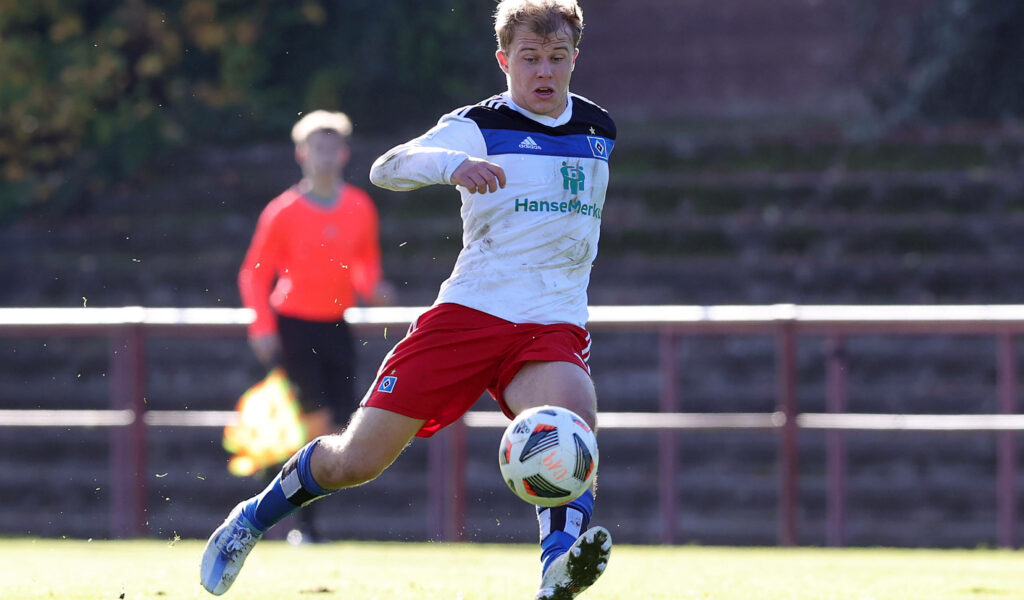 Tom Sanne hat sich und die U21 des HSV mit einem Doppelpack in die Winterpause geschossen.