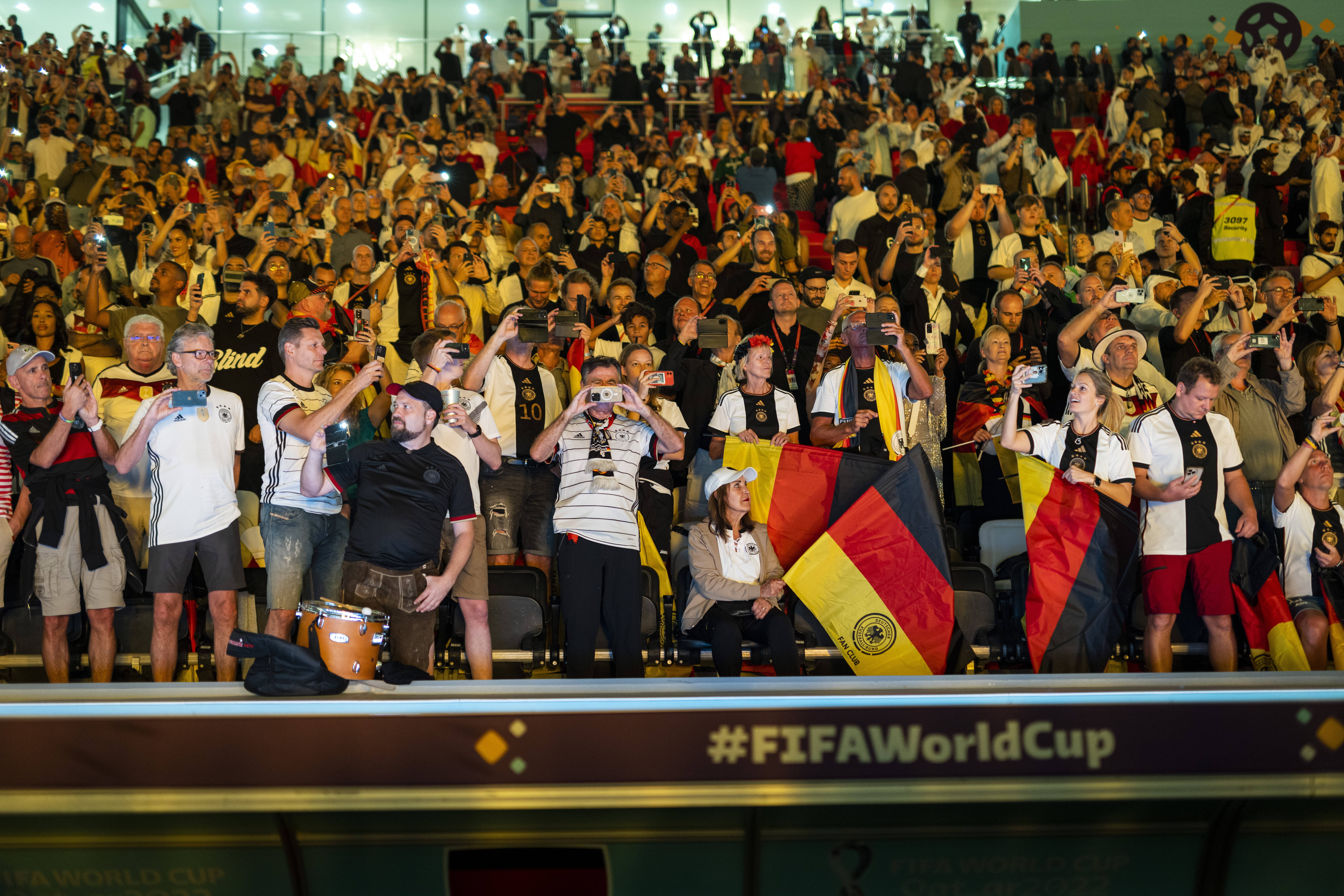 Deutsche Fans bei der WM in Katar