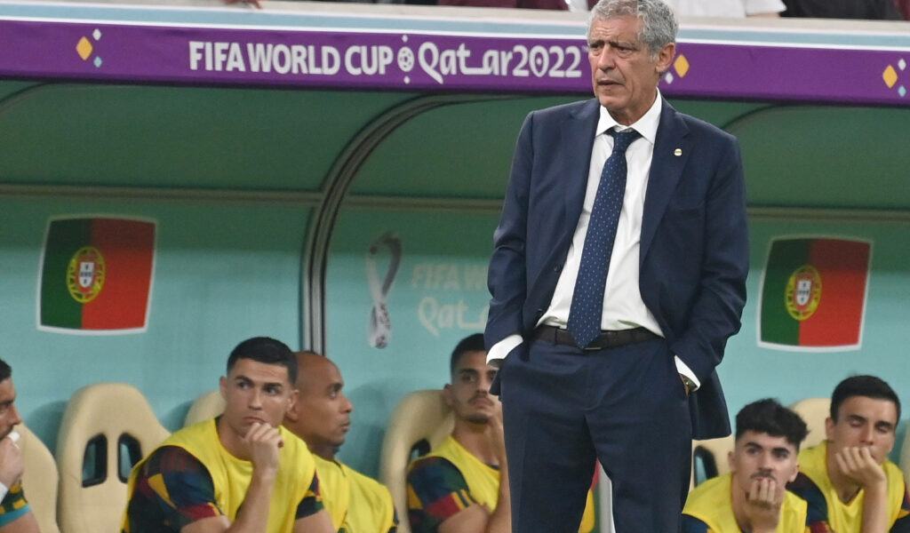 Ehemaliger portugiesischer Nationaltrainer Fernando Santos bei der WM