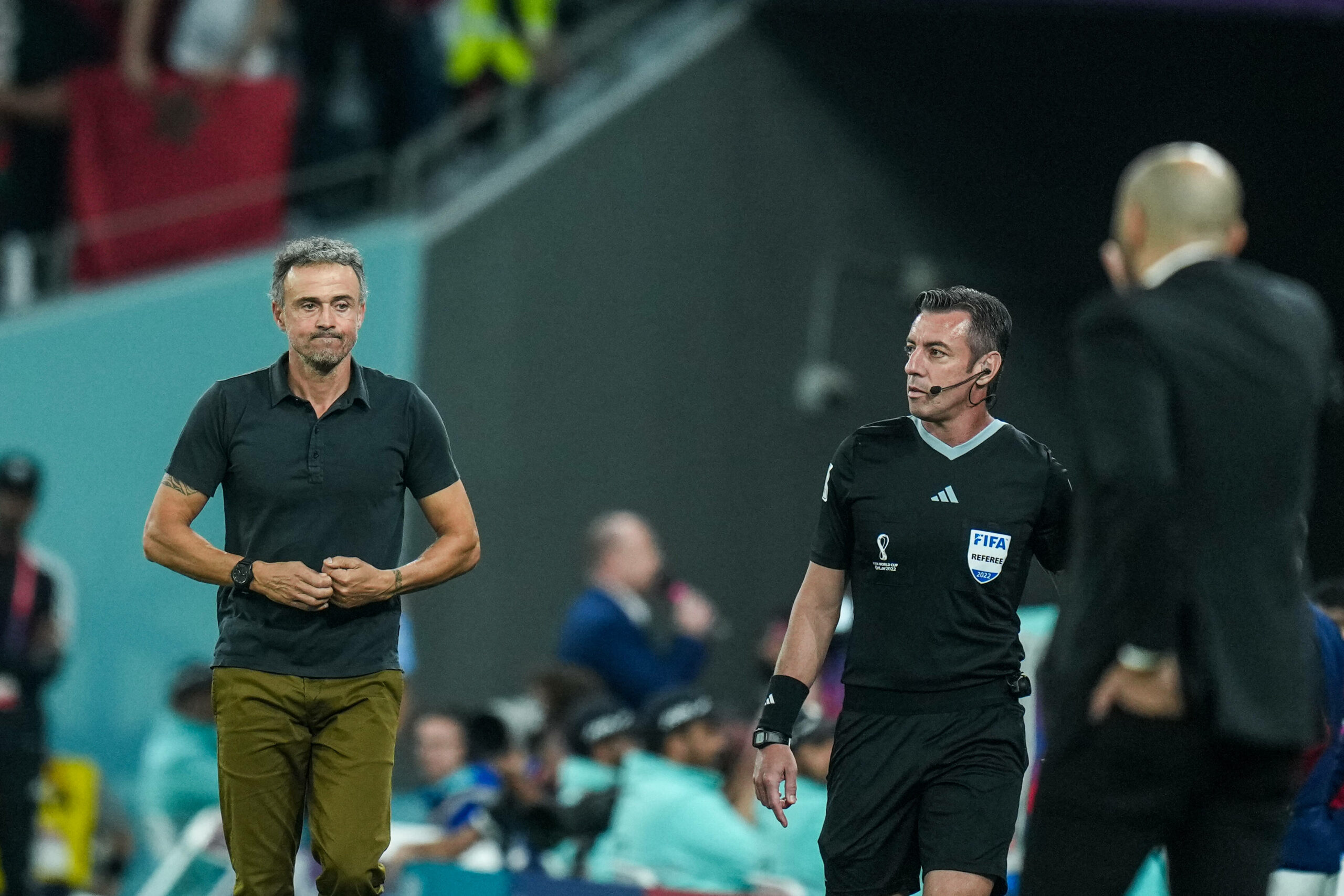 Spaniens Ex-Nationaltrainer Luis Enrique bei der WM 2022