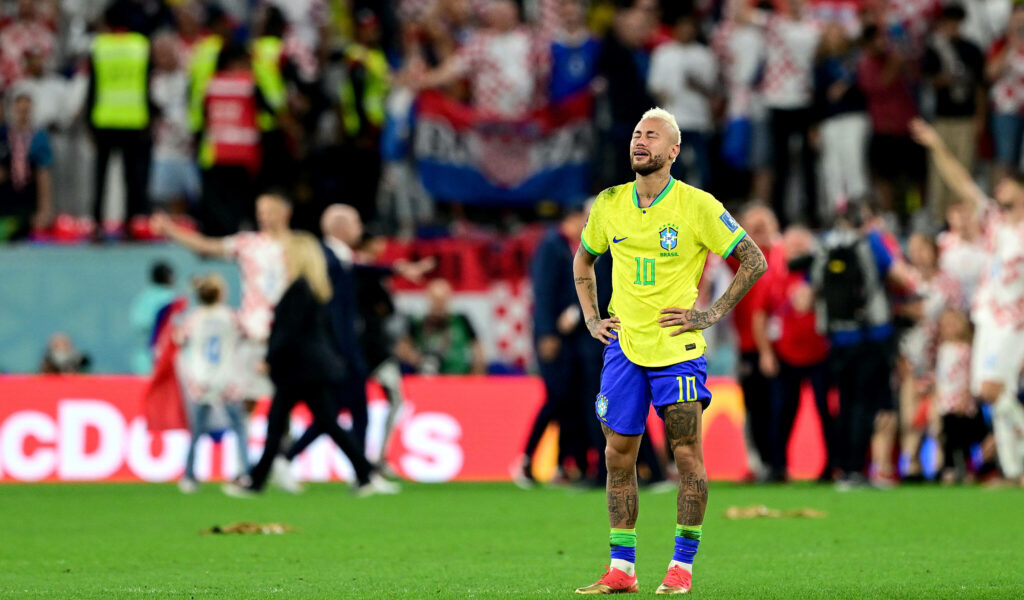 Neymar trauert nach Brasiliens Viertelfinal-Aus bei der WM
