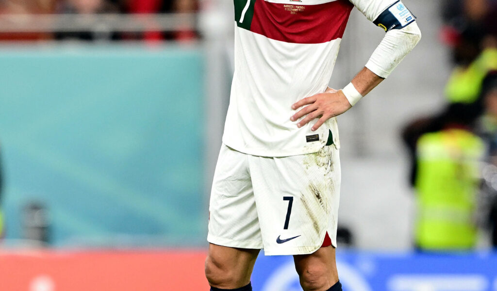 Cristiano Ronaldo nach dem WM-Aus gegen Marokko