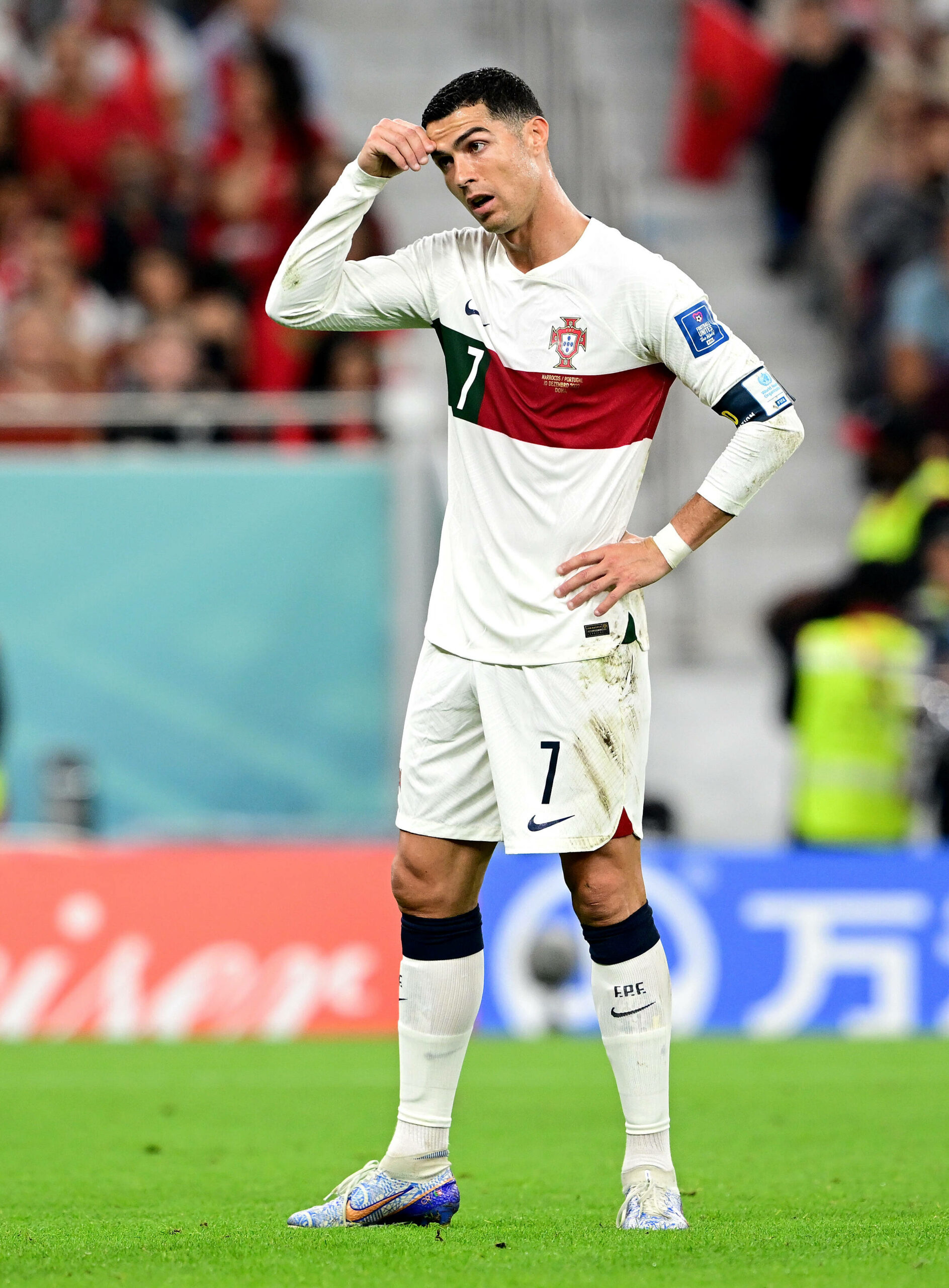 Cristiano Ronaldo nach dem WM-Aus gegen Marokko