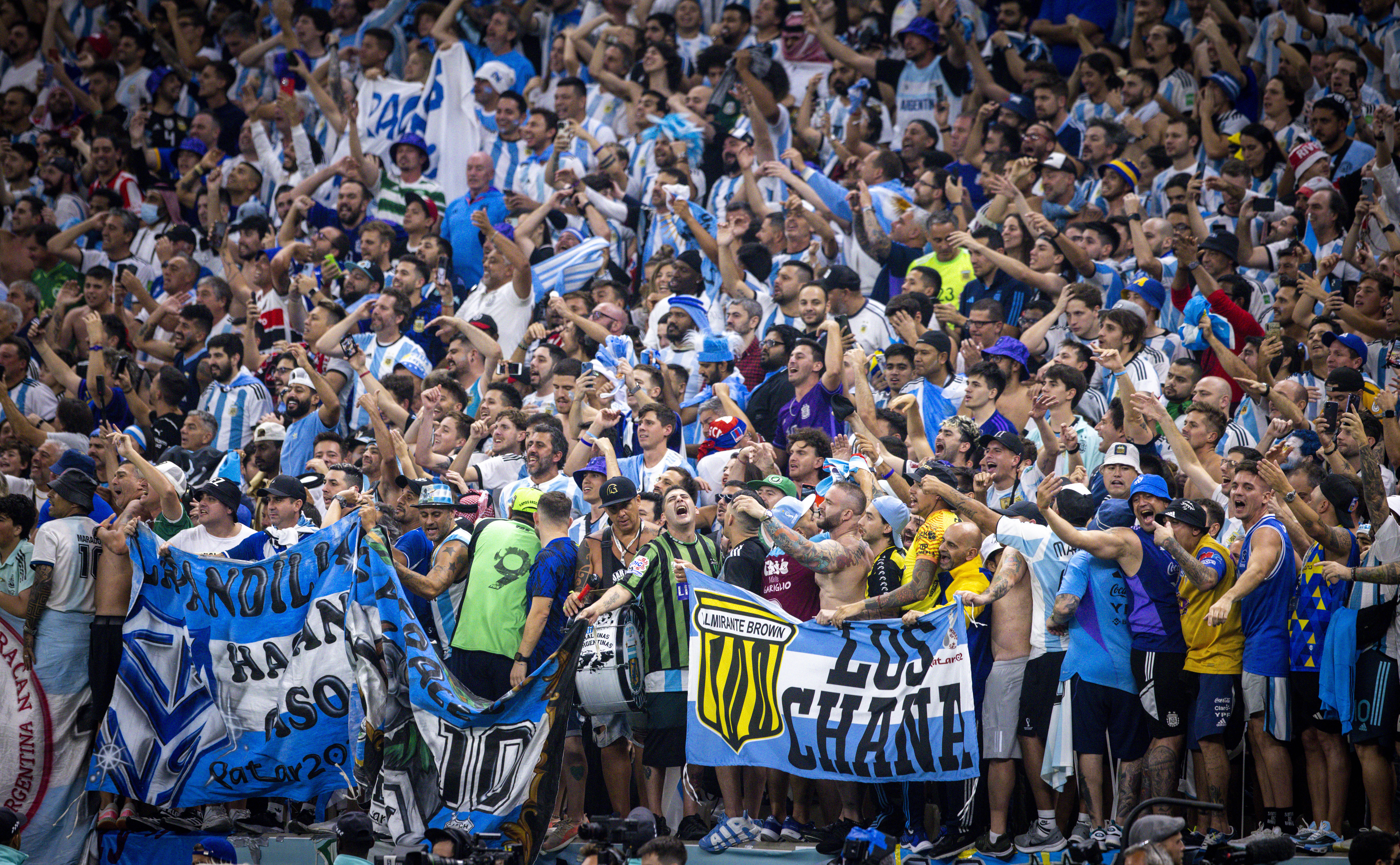 Argentinien-Fans bei der WM