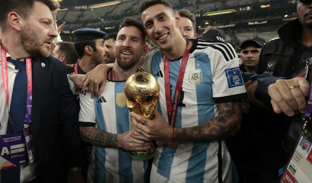 Lionel Messi und Angel Di Maria
