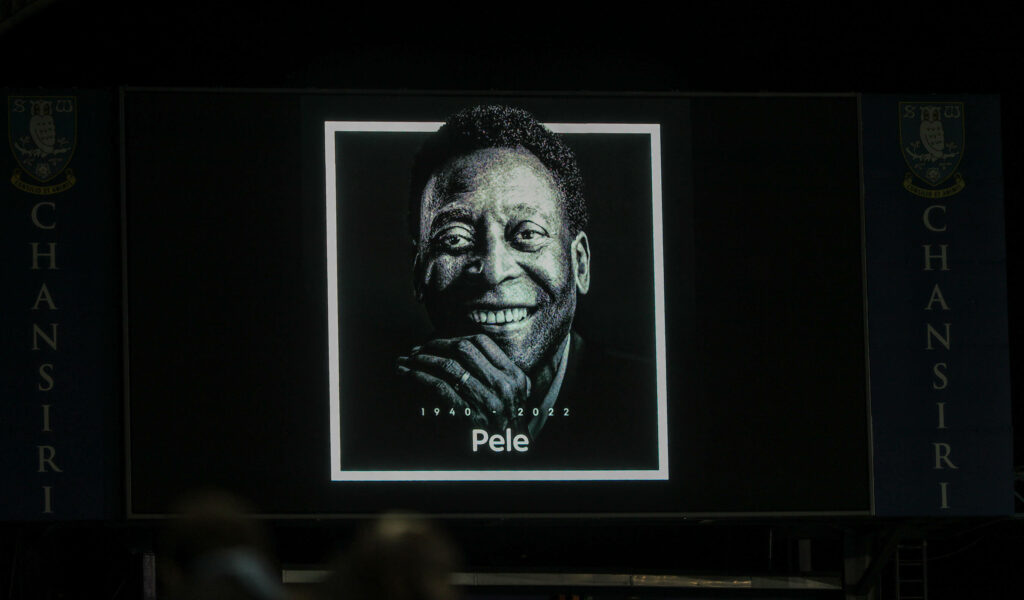 Portrait von Pelé