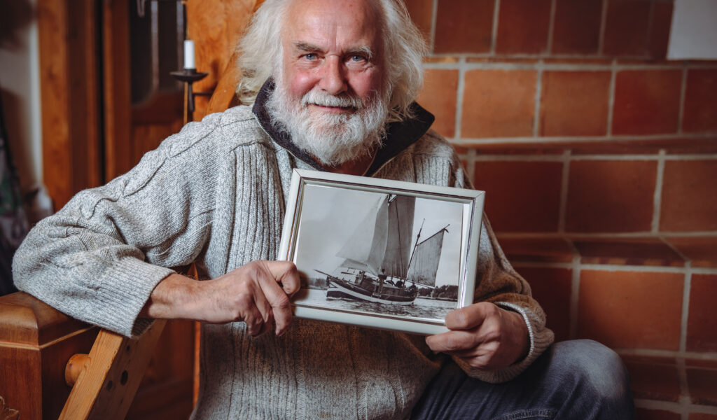 Volker Antonczyks Freunde (73) landeten mit dem Segelboot 1970 auf dem Weg von Travemünde nach Fehmarn in der DDR.