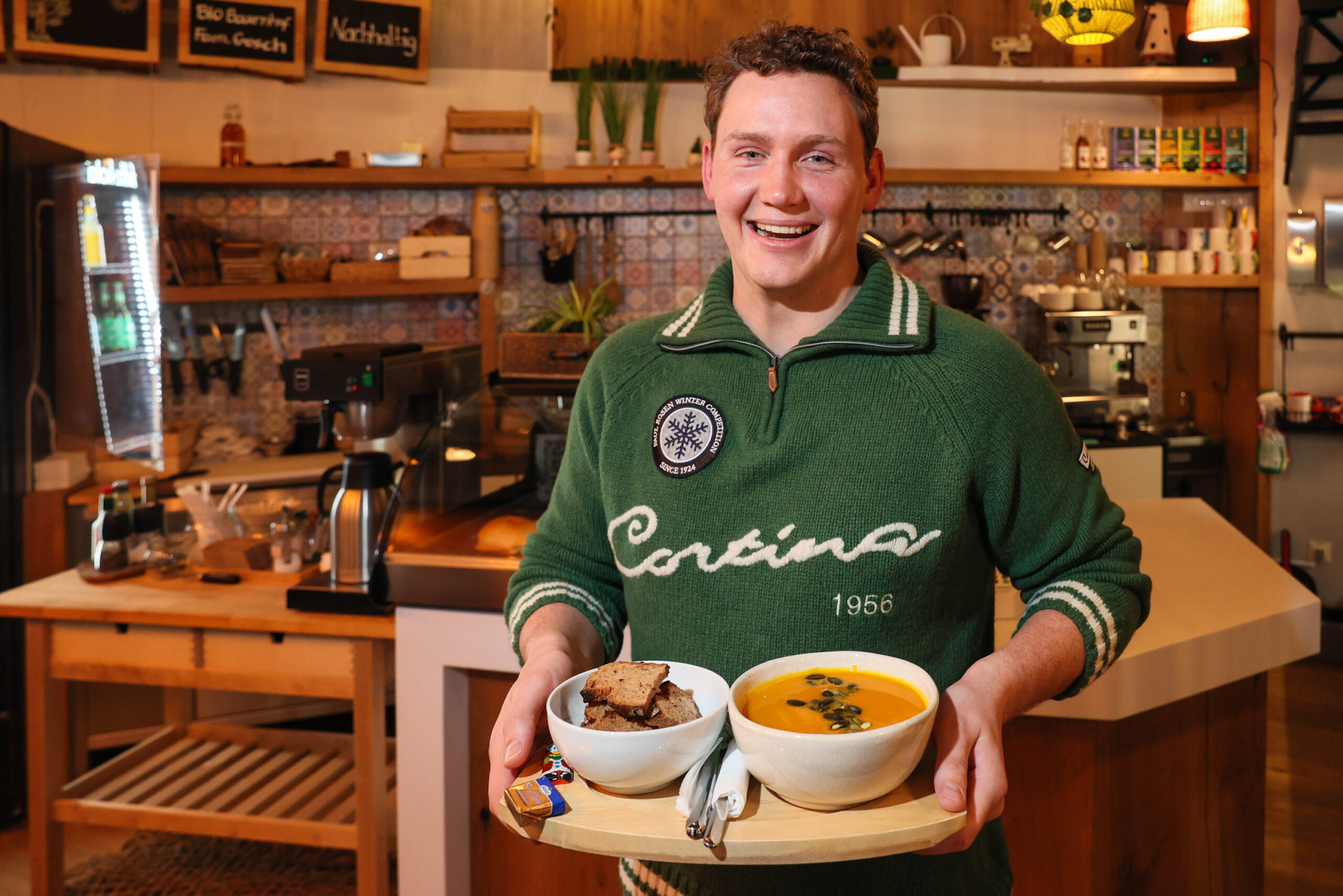 Marc Krüger (28), Inhaber des Suppenladens „Deich Jungs“
