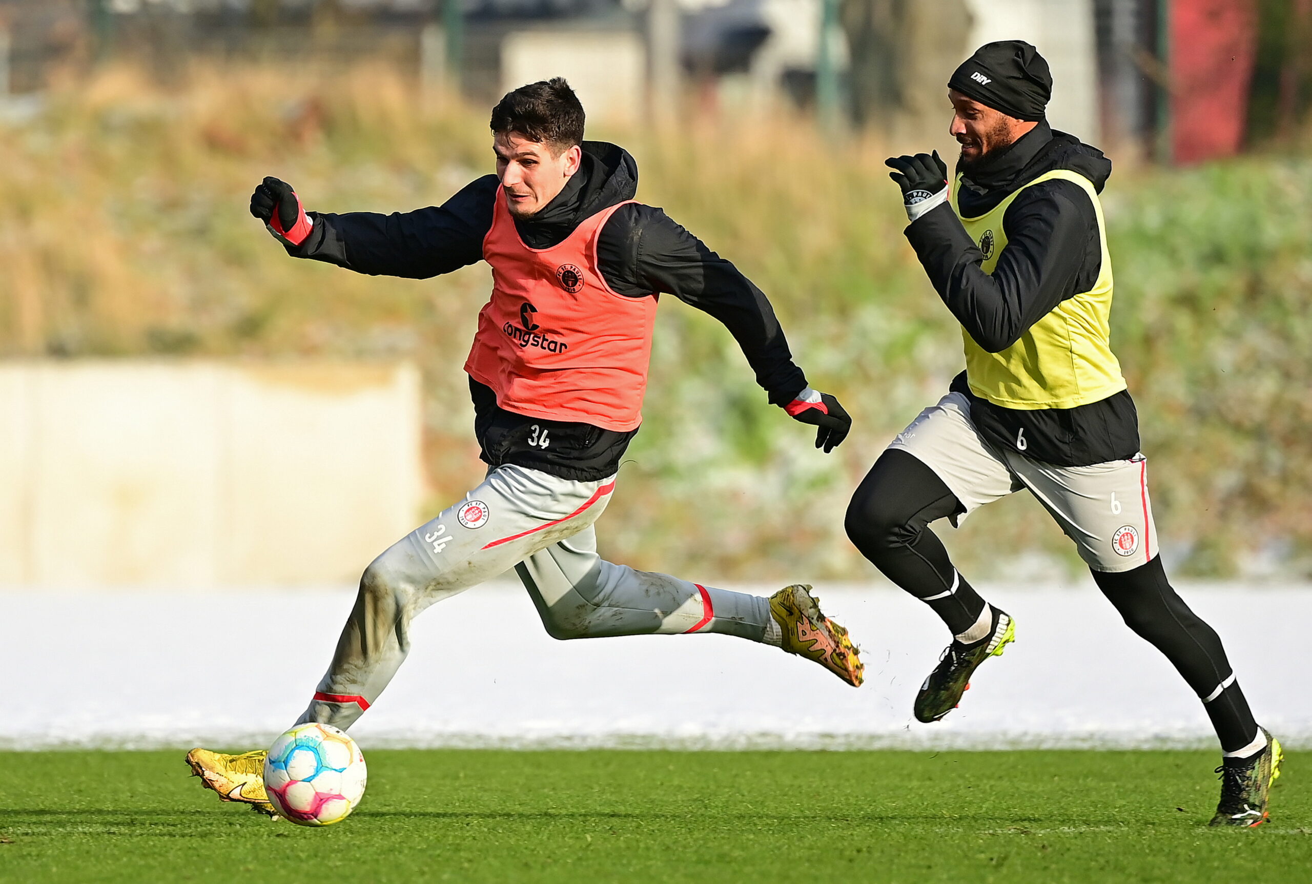 Igor Matanovic im St. Pauli-Training