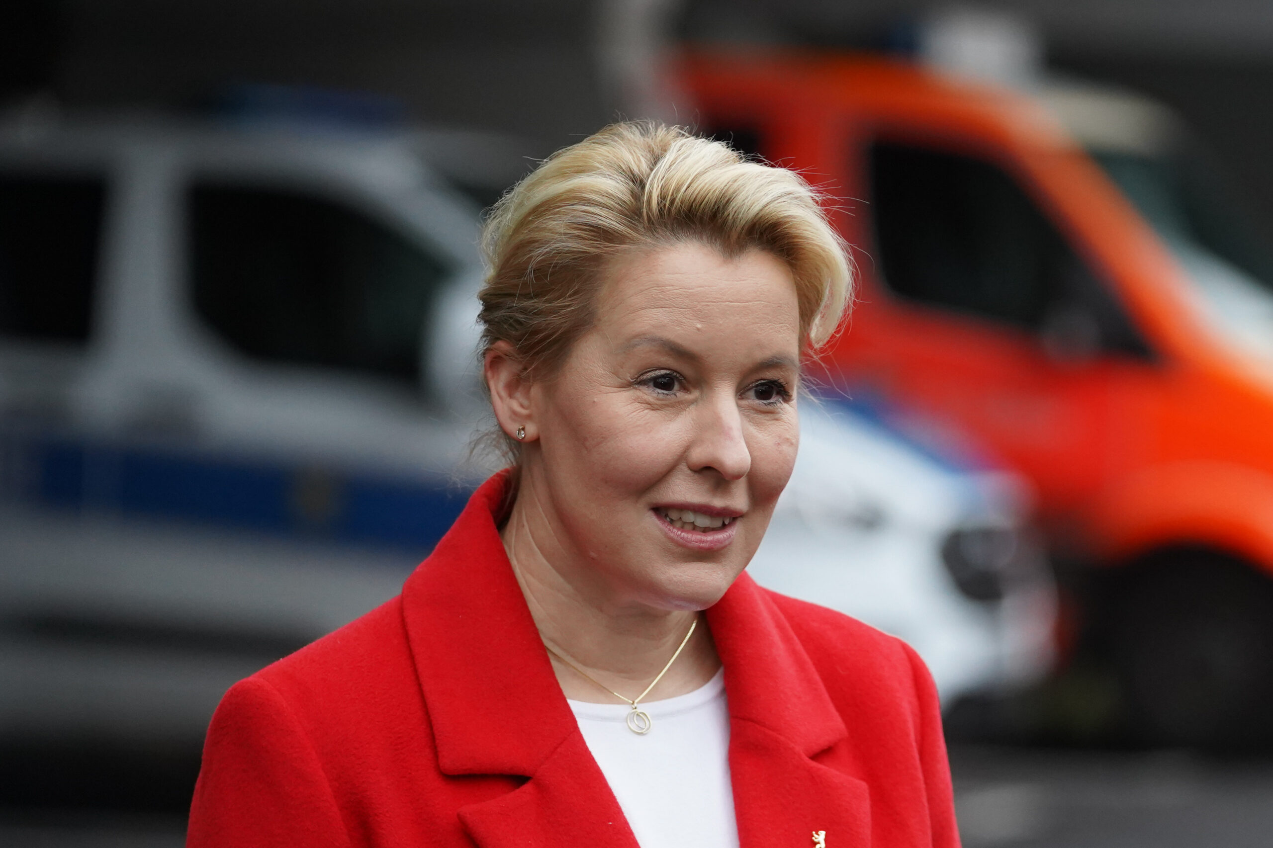 Berlins Regierungschefin Franziska Giffey (SPD) will die Kritik nicht auf sich sitzen lassen.