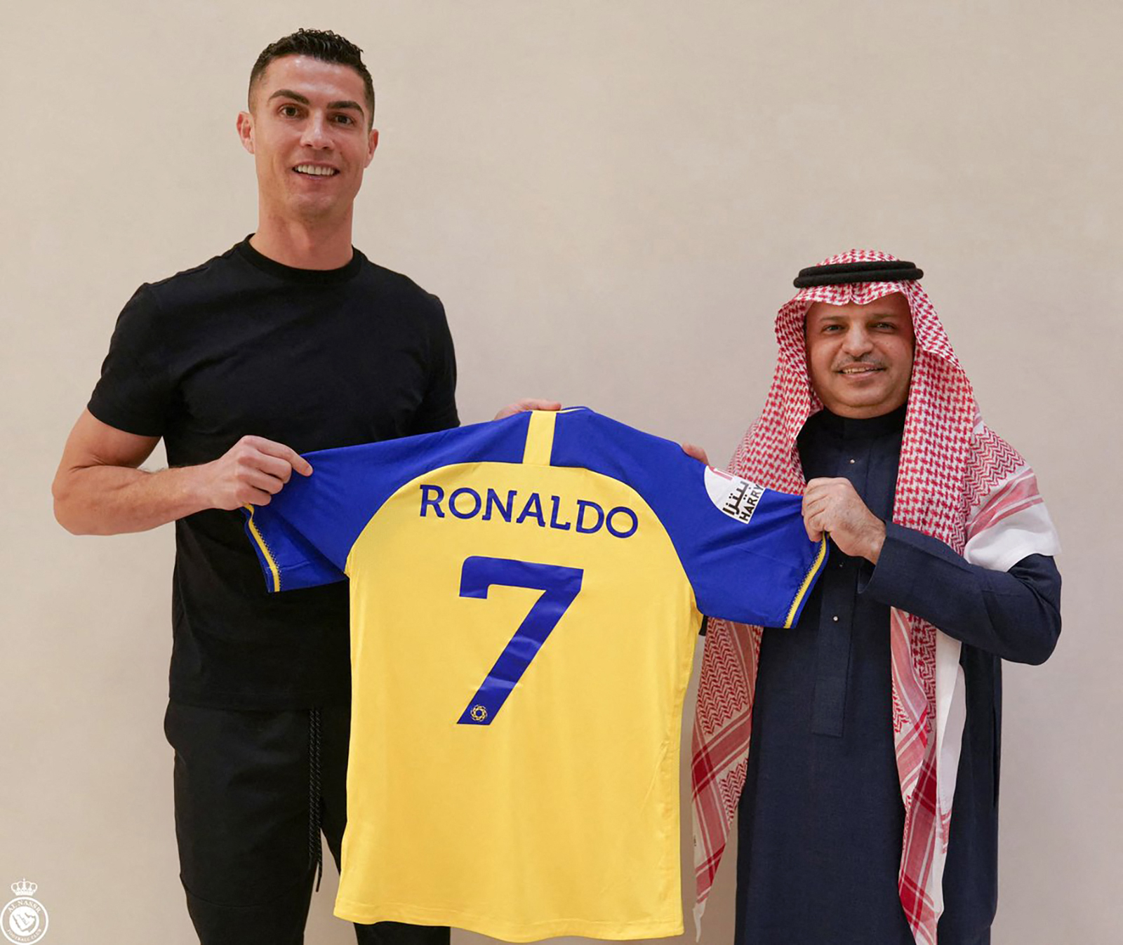 Cristiano Ronaldo und Musalli Al-Muammar