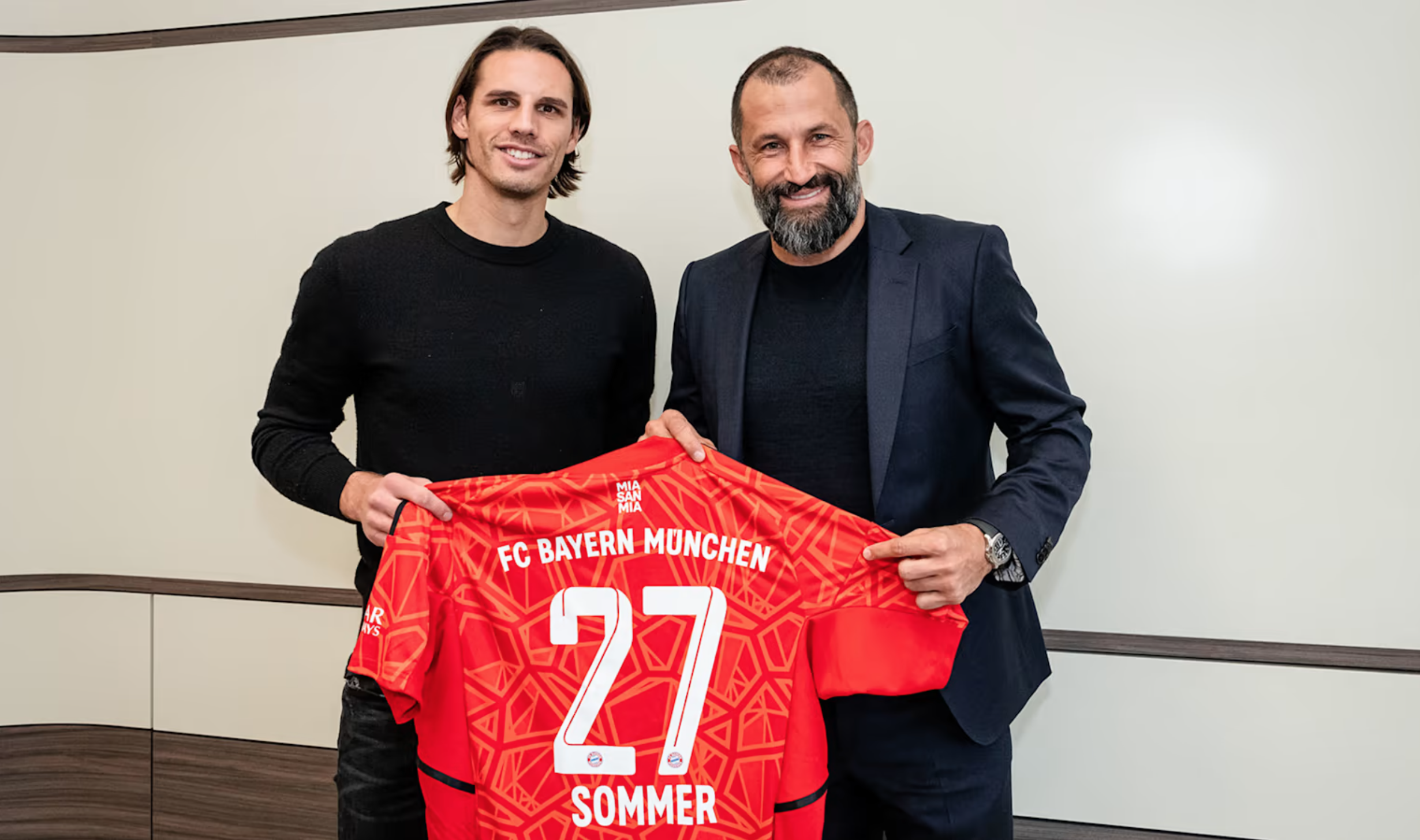Yann Sommer wird beim FC Bayern München vorgestellt