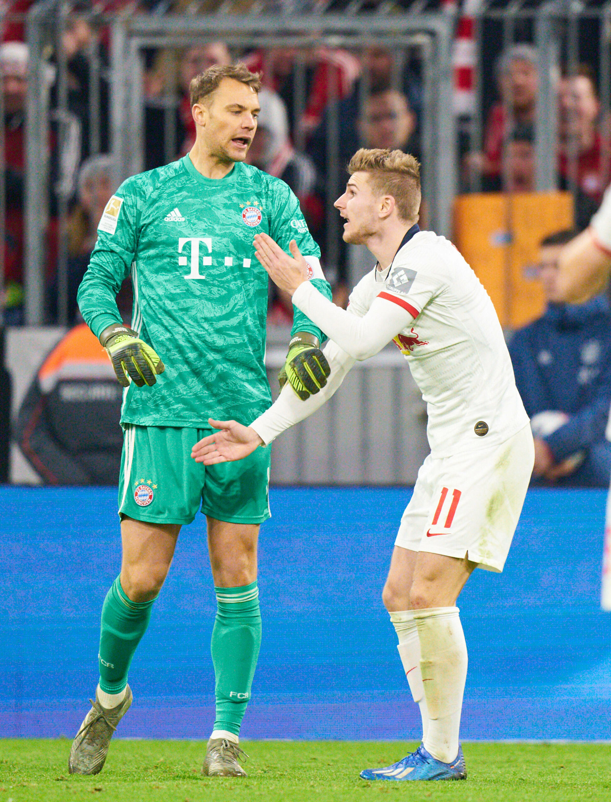 Manuel Neuer und Timo Werner