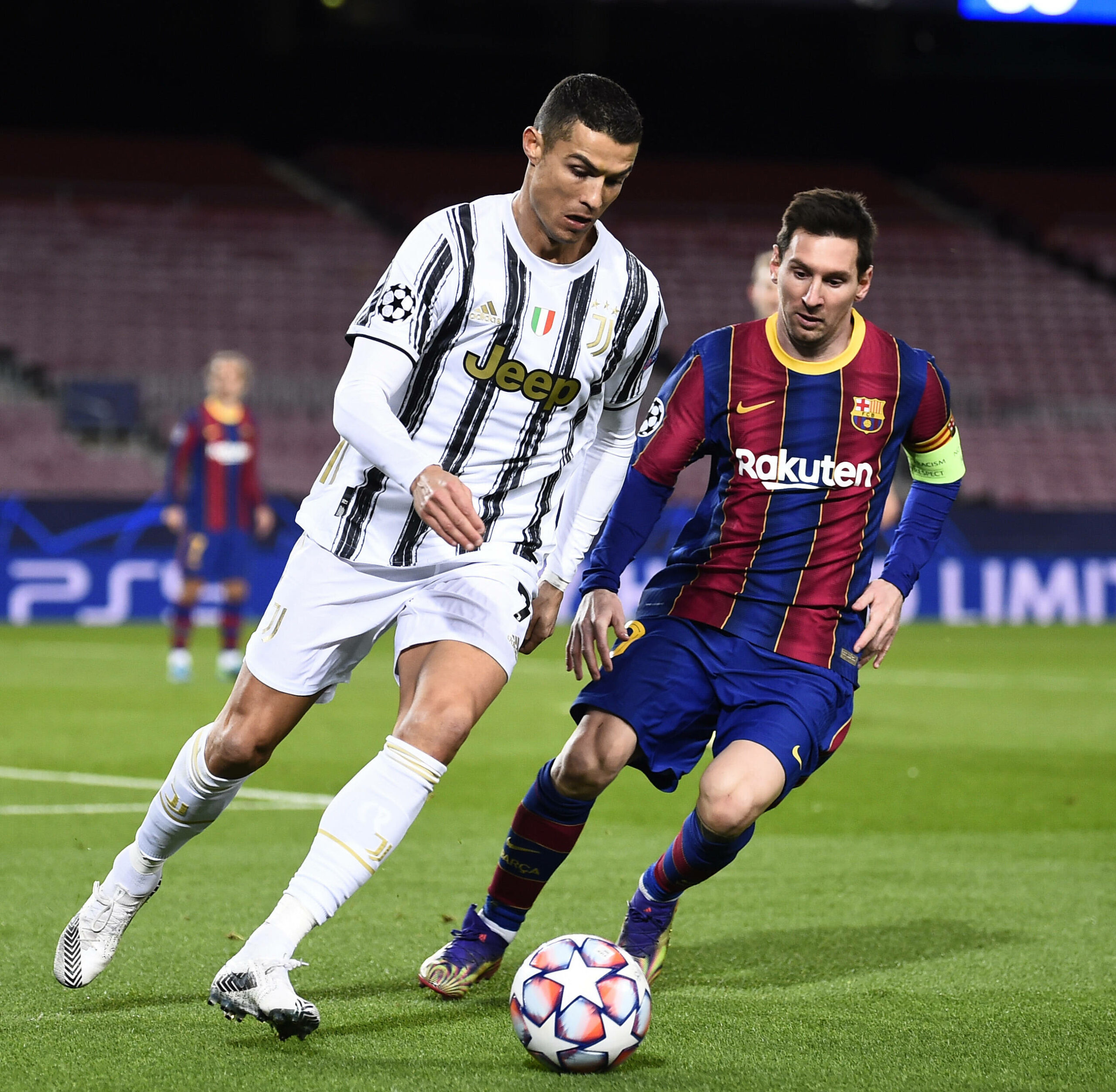 Letztmalig trafen sich Ronaldo und Messi in der Champions League im Dezember 2020.
