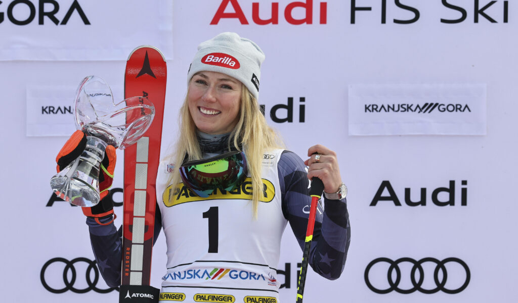 Skirennfahrerin Mikaela Shiffrin