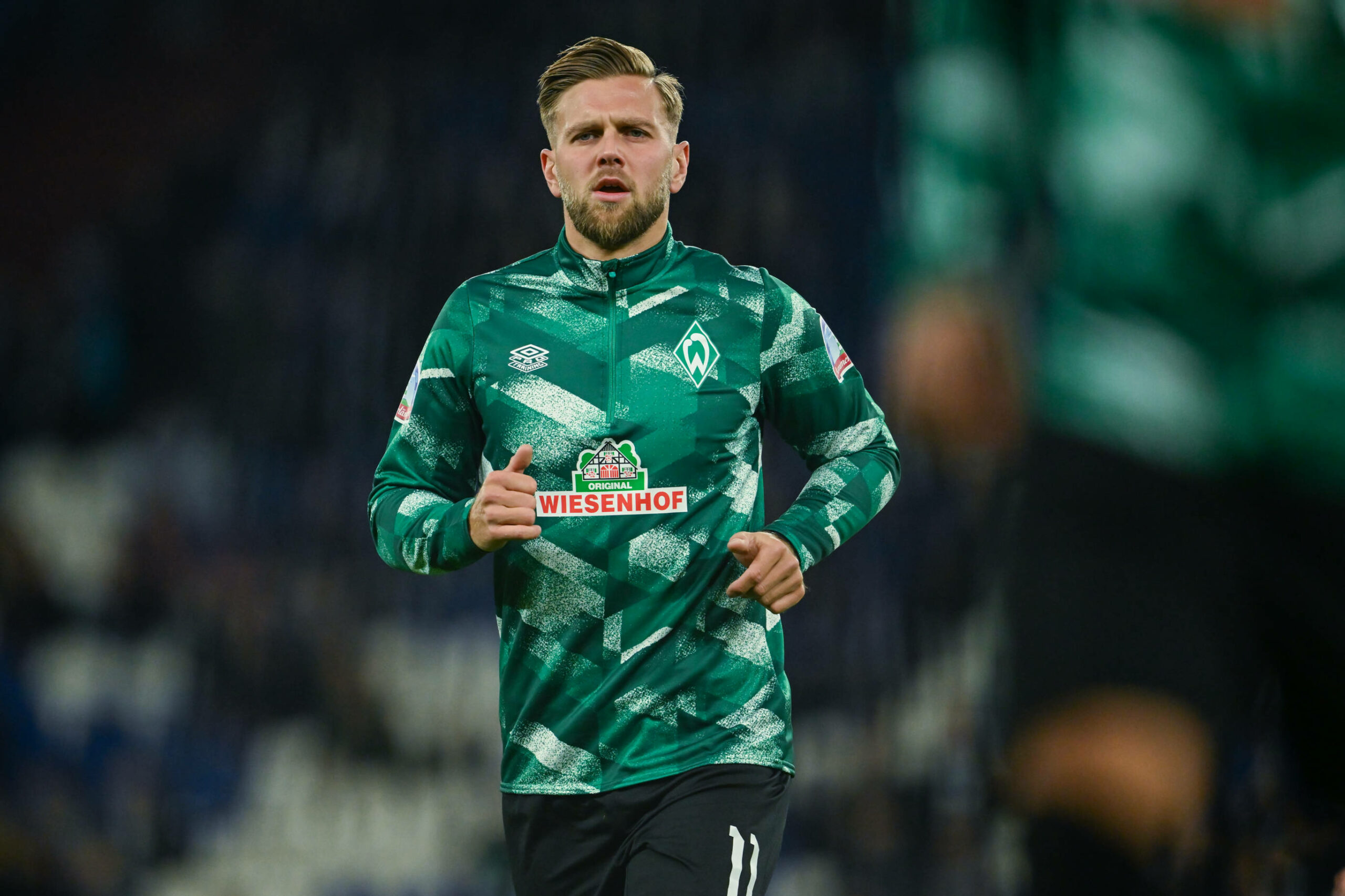 Niclas Füllkrug im Training von Werder Bremen