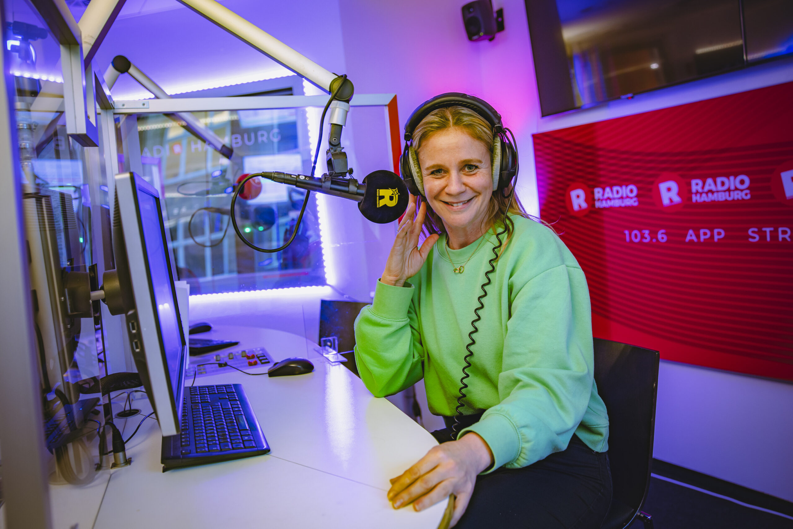Nach nur drei Wochen räumt Jacqueline „Jacky“ Kovacevic ihren Platz in der Radio Hamburg-Morningshow schon wieder. (Archivbild)