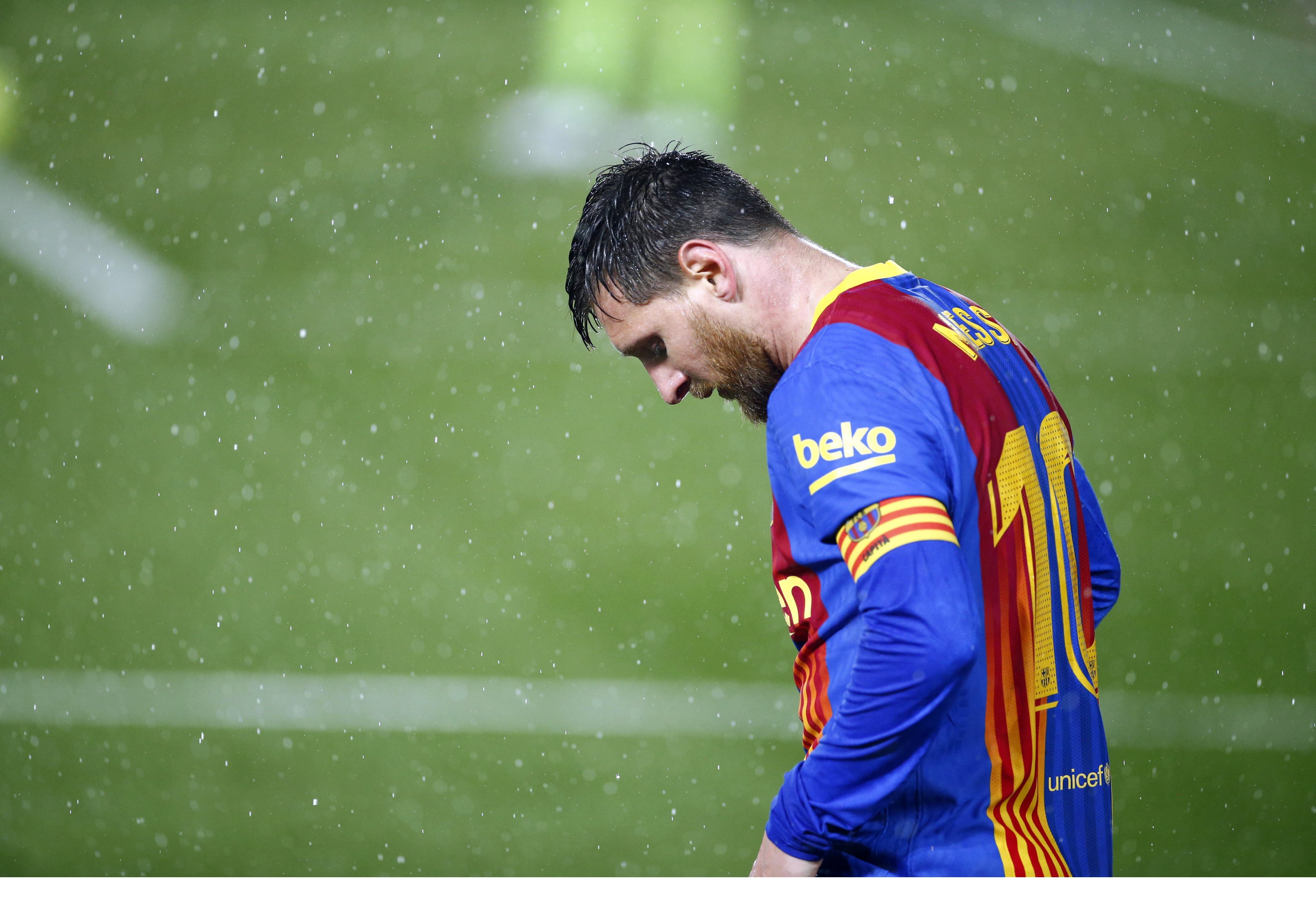 Lionel Messi im Trikot des FC Barcelona